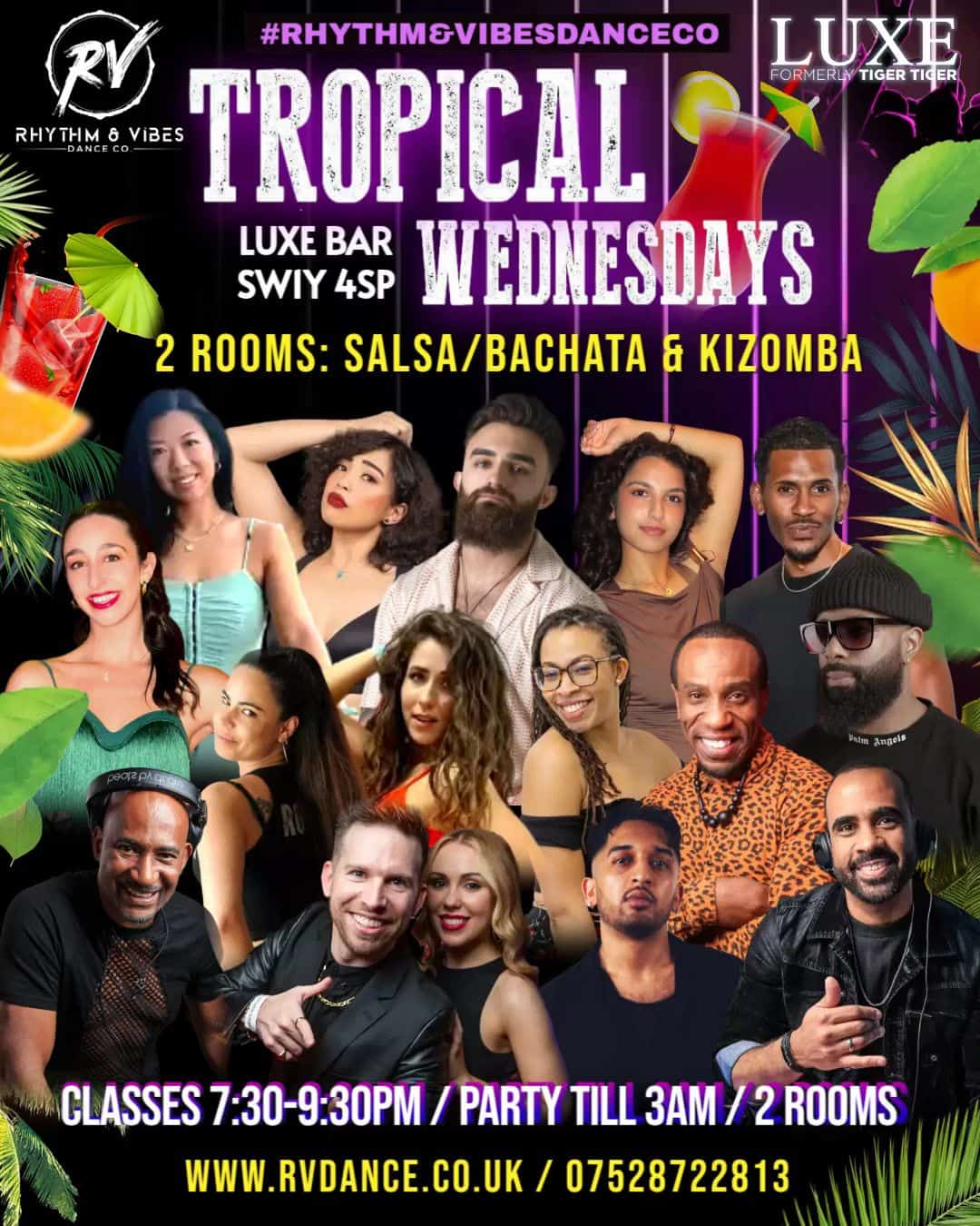 salsa party bachata kizomba